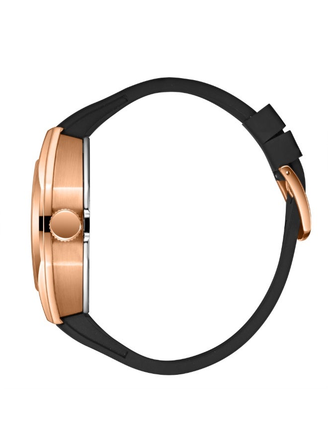 Lee Cooper ساعة أنالوج سيليكون للرجال LC08264.451 - 42x54.4 مم - Image 3