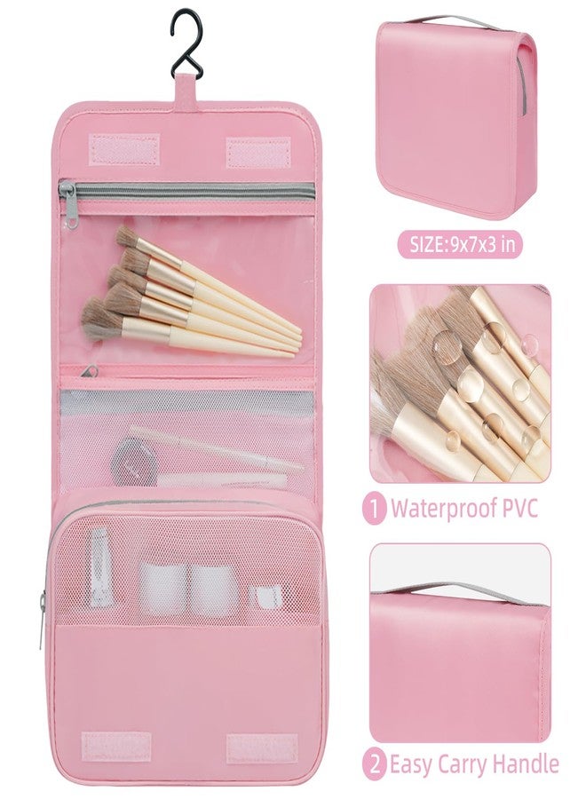 BAGAIL 8 Set/10 Set Packing Cubes Various Sizes Packing Organizer for Travel Accessories Luggage Carry On Suitcase, 08-Pink, 8 Set, 8 Set-middle Mesh - Image 3