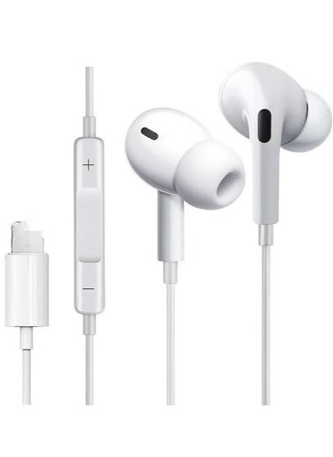 Wired Earbuds Earphones for iPhone 12 Pro with Microphone and Volume Control, Active Noise Cancellation Earbuds Earphones in Ear Headphones Compatible with iPhone 8/8plus X/Xs/XR/Xs max/11/12/pro/se