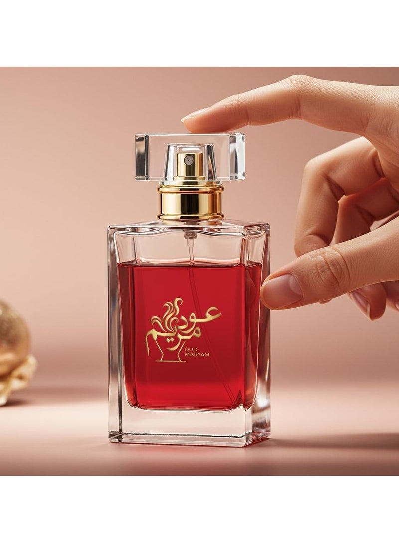 OUD MARYAM OUD MARYAM Oud Al Khas 50ML Unisex Long-Lasting Arabian Perfume - 24-36 Hours long lasting Scent - Premium Rose, Citrus, Agarwood & Jasmine - Image 2