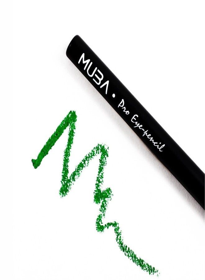 MUBA COSMETICS Eye Pencil “Venom” - Waterproof Eyeliner Pencil, Long Lasting Eye Liner Pencils for Eye Makeup - No Budge Under Eye Pencil Eyeliner, Creamy Eye Pencils, Eyeliner Pencils for Precise Finish -GREEN - Image 1