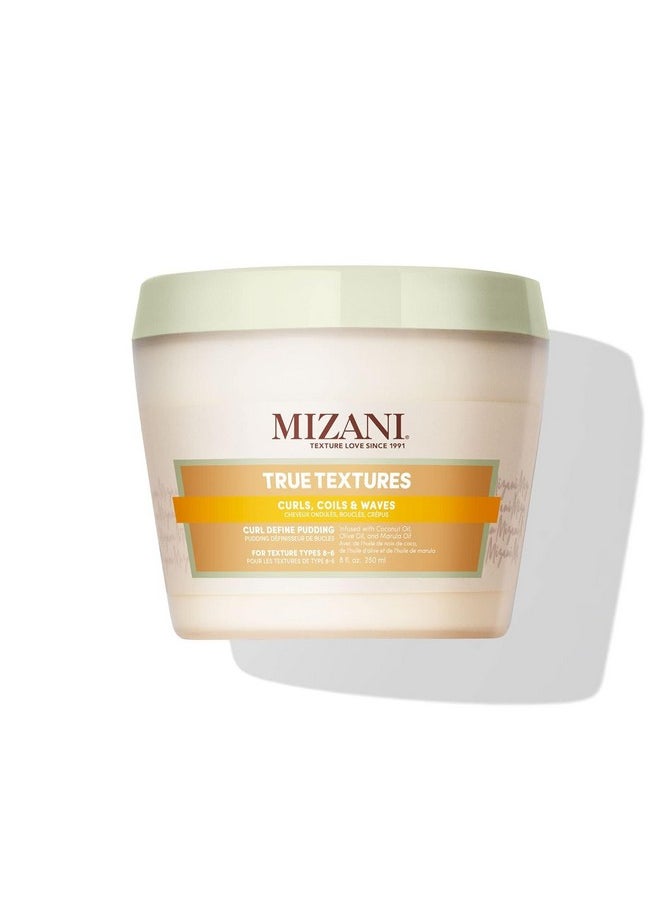 Mizani - Mizani True Textures Curl Define Pudding | Moisturizing & Prevents Frizz | with Coconut Oil | Paraben Free | for Curly Hair | 8 Oz - Image 1