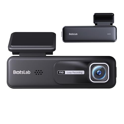 Botslab Car Dash Camera HK30 Pro Sleek and Mini Design Dash Cam 3MP 1296p 2K Resolution, 140° Wide Viewing Angle, Emergency Recording Locked, WiFi, App Support, Easy DIY Setup - Image 1