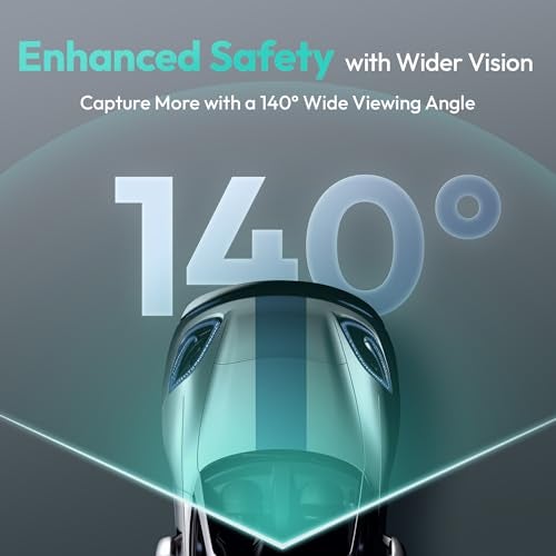 Botslab Car Dash Camera HK30 Pro Sleek and Mini Design Dash Cam 3MP 1296p 2K Resolution, 140° Wide Viewing Angle, Emergency Recording Locked, WiFi, App Support, Easy DIY Setup - Image 4