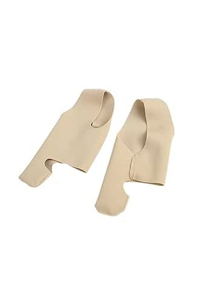 2Pc Unisex Bunion Corrector Socks Breathable Comfortable For Day Night Use Black - Image 1