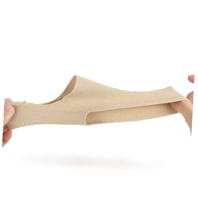 2Pc Unisex Bunion Corrector Socks Breathable Comfortable For Day Night Use Black - Image 3