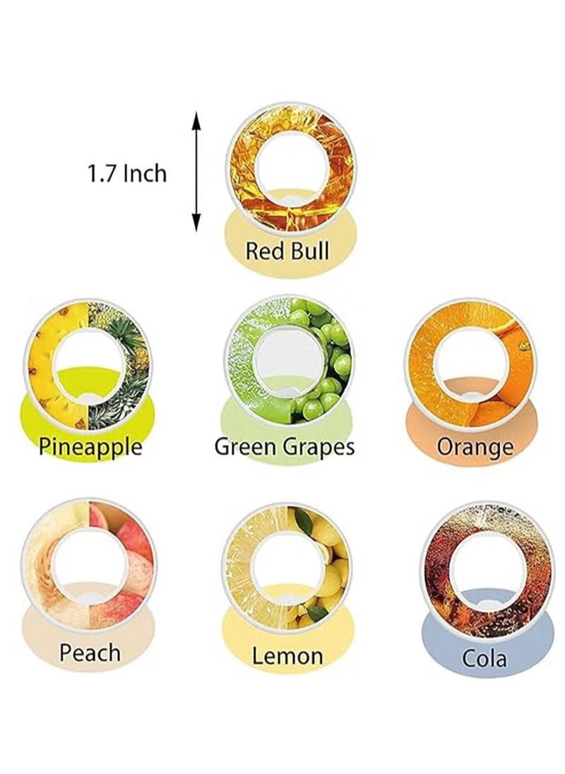 Gonice - Sports Air Water Bottle with Flavor Pods,21.9 Oz/650ml Fruit Fragrance Water Bottle,Scent Water Cup,Sports Water Cup Suitable for Outdoor Sports - Image 1