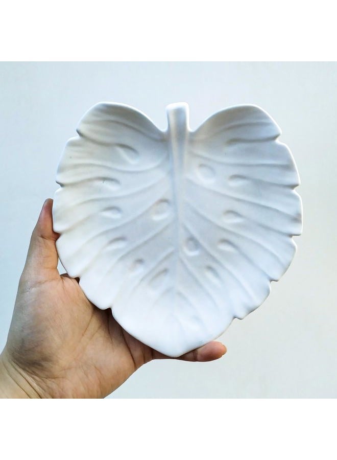 Wehous Leaf Silicone Molds for Resin Tropical Leaves Resin Tray Mold for Epoxy Casting Concrete Jewelry Candle Holder Storage Container Silicone Resin Mold for Art Craft Gift Home Decor - Image 5