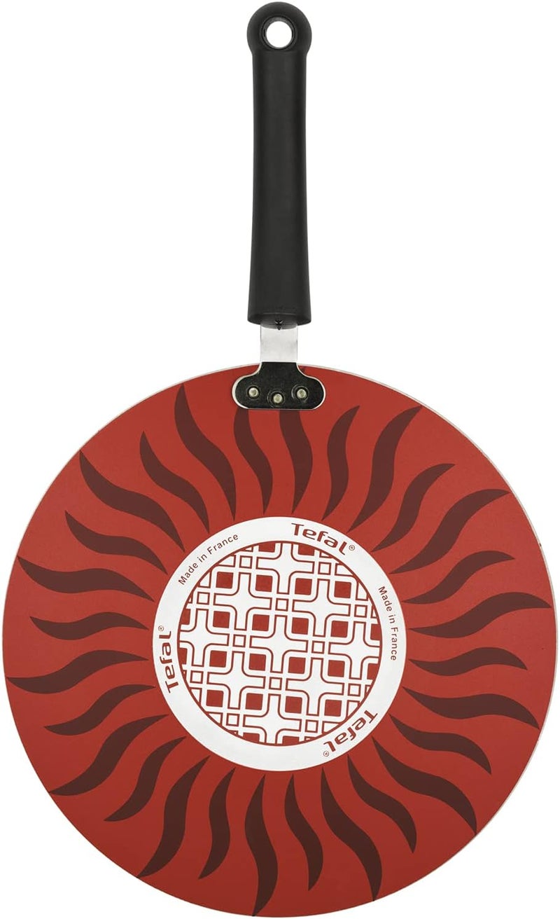 T-fal TEFAL Frying Pan | G6 Tempo Flame 36 cm Tawa Pan | Non-stick with Thermo Spot| Red | Aluminium | 2 Years Warranty | C3041883 - Image 3