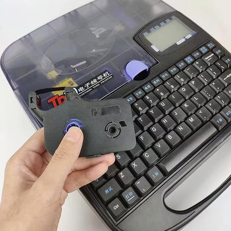 TP 70 76 80 86 شريط تسمية 12 مم × 100 م ريبون لطابعة ثلاثية الأبعاد آلة أرقام الخط ملحق - Image 4