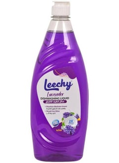 Leechy Dish Cleaning Liquid With Lavender Smell - 1 Liters 