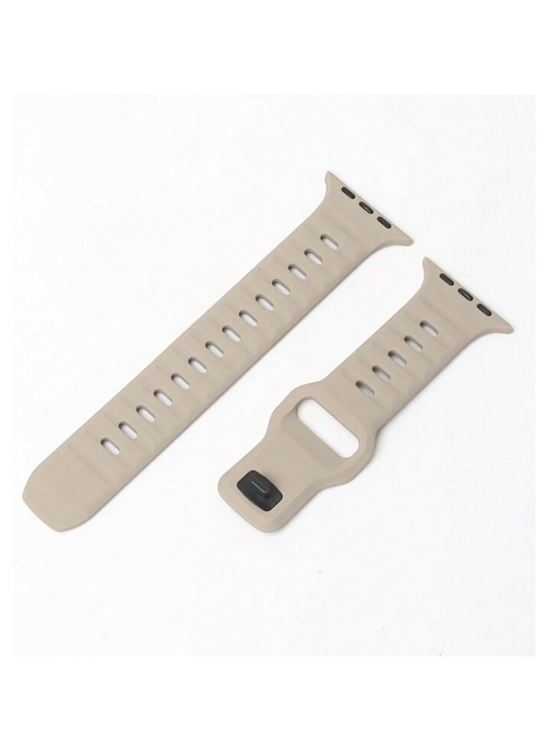 جريت تشويس - حزام وسوار بديل لساعة آبل من السيلكون متوافق مع ساعات آبل 42mm/44mm/45mm/49mm - Image 1