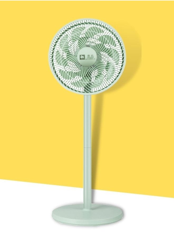 15 Blade Pedestal Air Circulation Stand Fan 3 Speed Adjustment Mechanical Knob Control Electric Fan with Double Layer Butterfly Fan Blades For Home Office