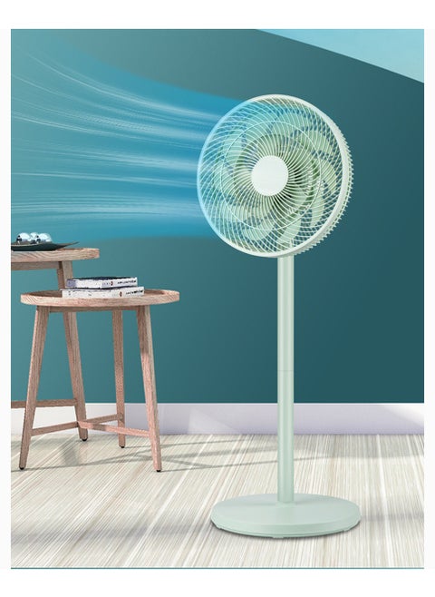 15 Blade Pedestal Air Circulation Stand Fan 3 Speed Adjustment Mechanical Knob Control Electric Fan with Double Layer Butterfly Fan Blades For Home Office