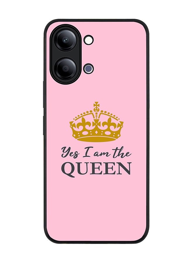 Stylizedd For vivo Y05 4G / Y6t 5G Case,Slim fit Camera Protection, Shockproof Thin Phone cover  - Yes I'm the Queen - Image 1