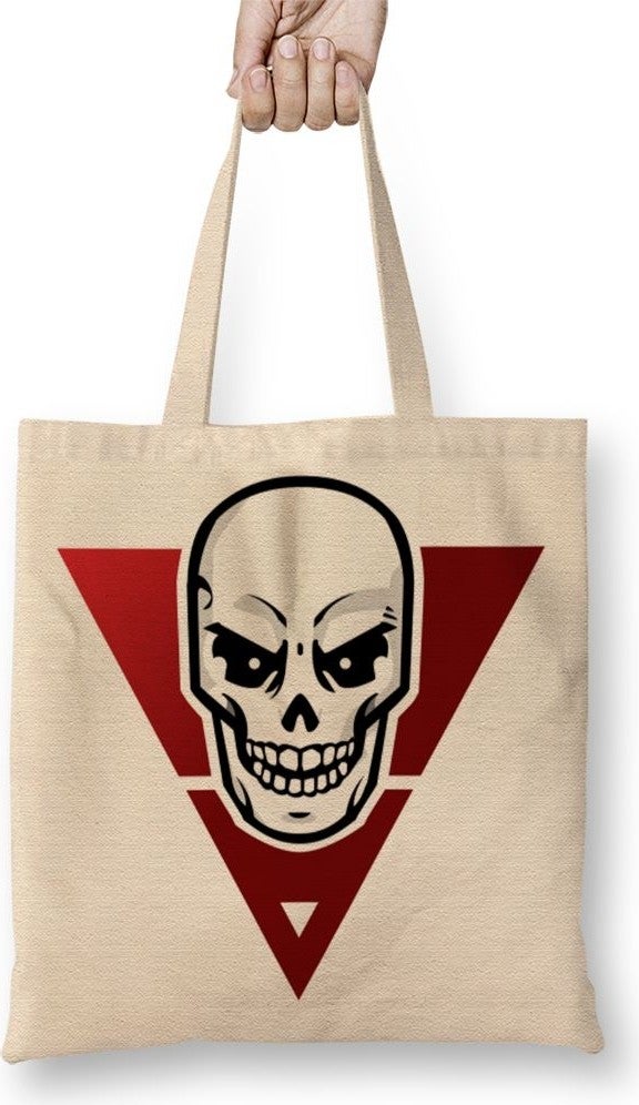 Baskı Dükkanı Print Shop Ghostz Logo Clean Cloth Bag Long Handle