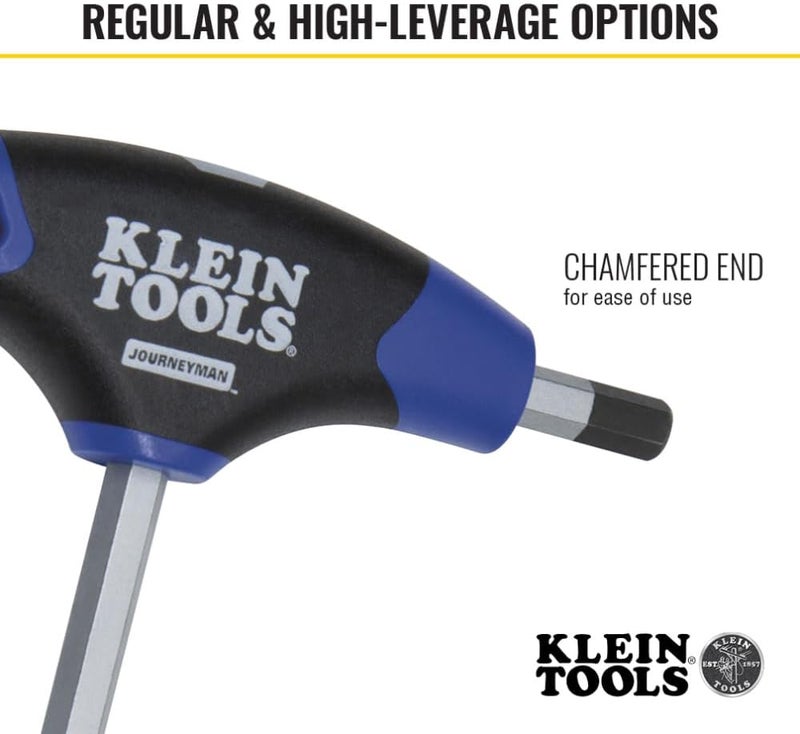 Klein Tools 8-Piece Metric T-Handle Hex Key Set with 6-Inch Blades and Stand - Image 4