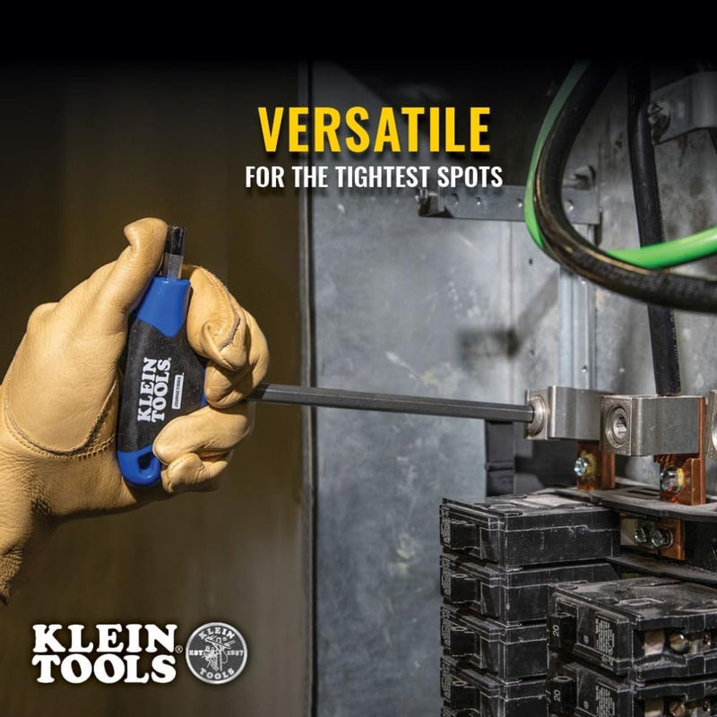 Klein Tools 8-Piece Metric T-Handle Hex Key Set with 6-Inch Blades and Stand - Image 5