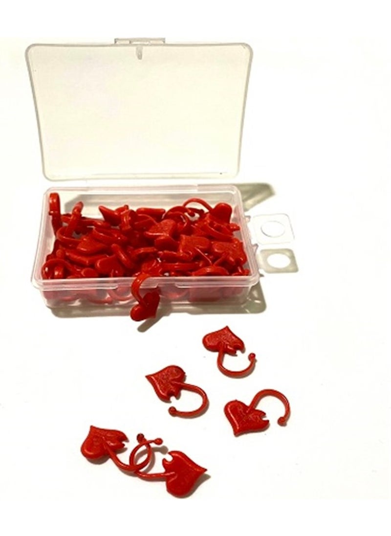 Addi Heart Loop Holder | Box of 50 