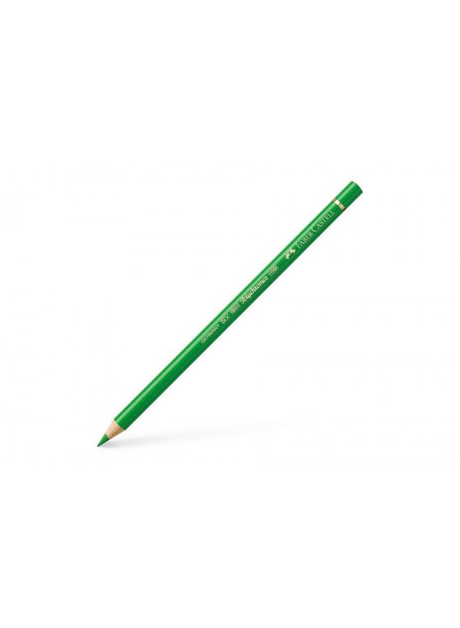 FABER-CASTELL Faber-Castell Polychromos Artists' Single Pencil - Colour 112 Leaf Green - Image 3