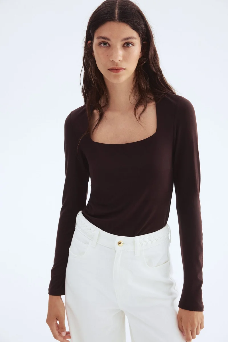 H&M Long-sleeved jersey top