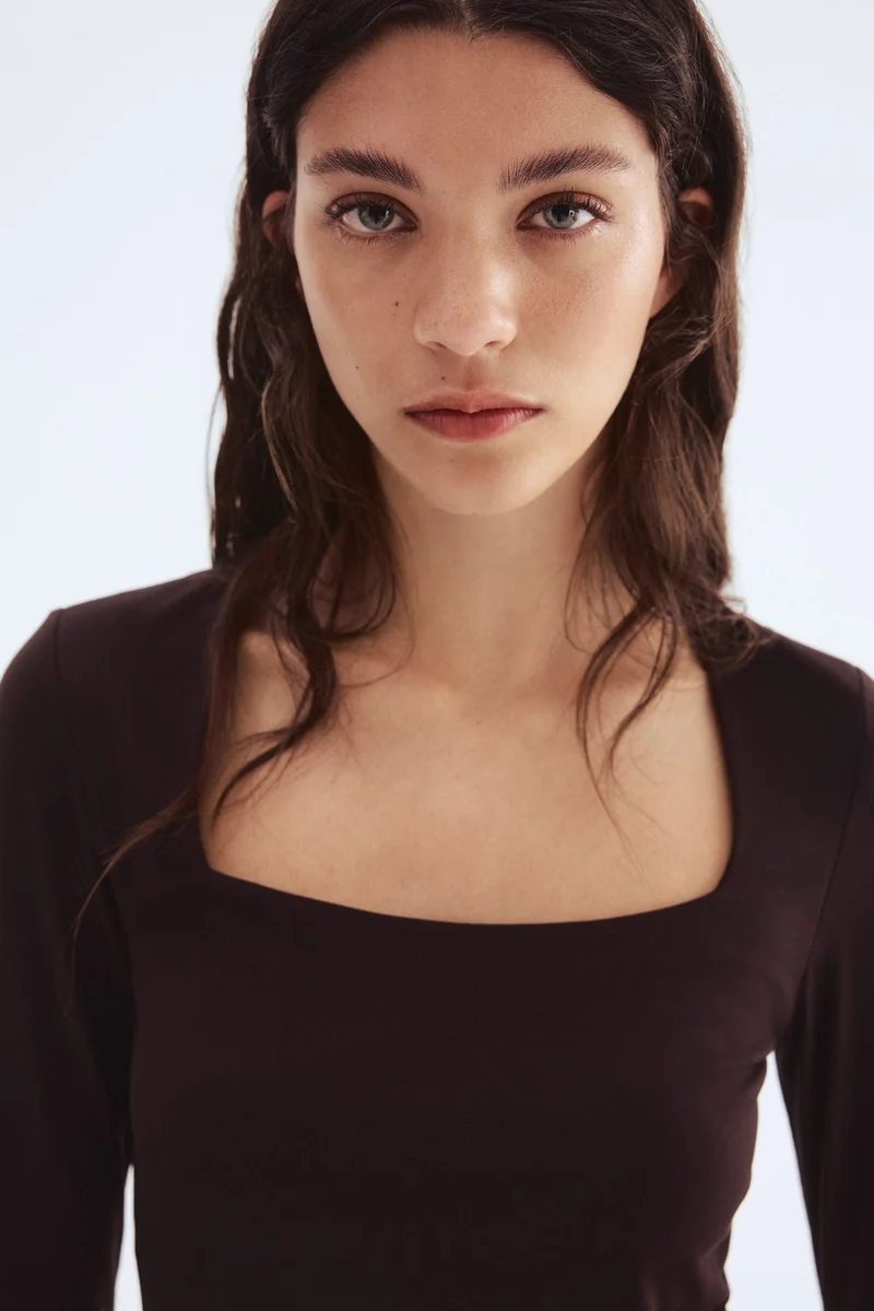 H&M Long-sleeved jersey top