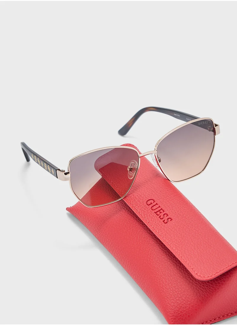 GUESS Uv-Protected Shape Sunglasses
