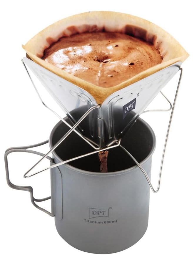 DPT specialty coffee Filter holder Silver Size 9.5 * 9.5 * 10 Cm - Image 4