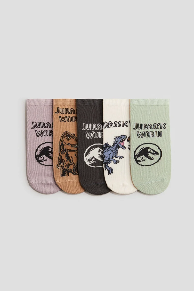 اتش اند ام جوارب محبوكة - عبوة من 5