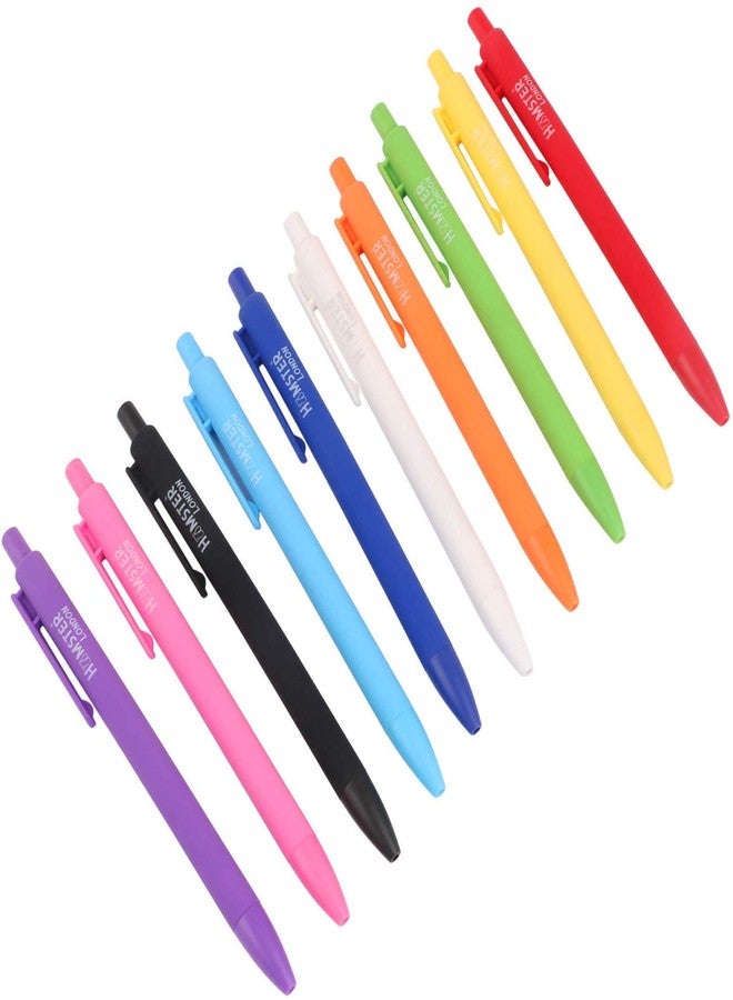 HAMSTER London Pure 10 Coloured Gel Ink Pen, Gel Ink Pens, Color Ink Pens, Pen for Gift, Pack of 10 - Image 5