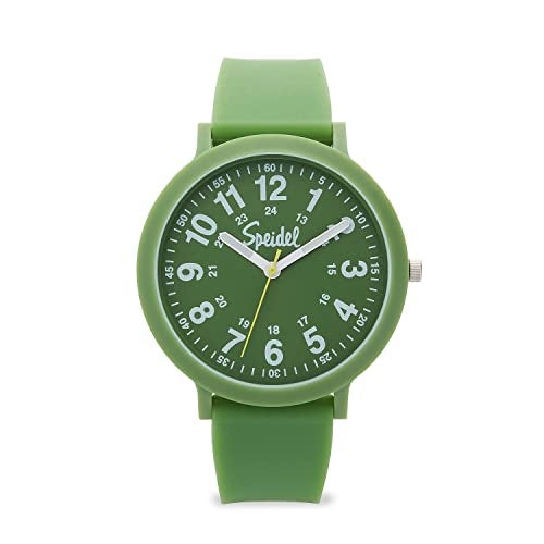 Speidel Eco Color Pop Recyclable Plastic Watch with 18mm Recyclable Silicone Strap - Avocado - Image 1