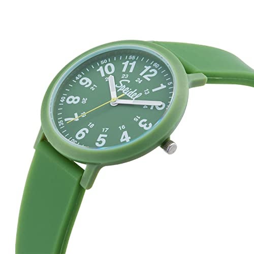 Speidel Eco Color Pop Recyclable Plastic Watch with 18mm Recyclable Silicone Strap - Avocado - Image 2
