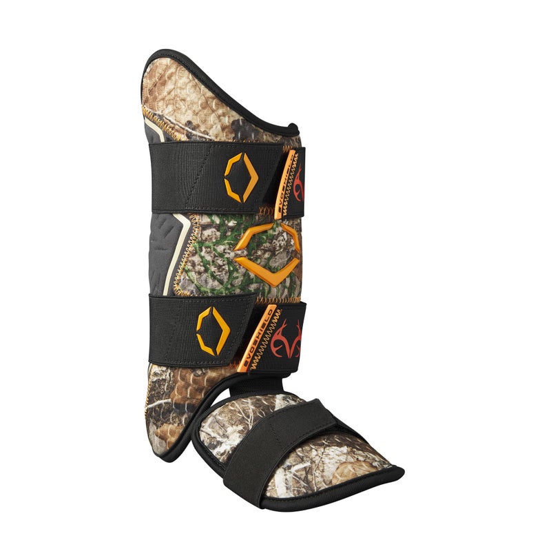 EvoShield XSRZ Realtree Edge Camo Batters Leg Guard Left Handed Hitter - Image 2