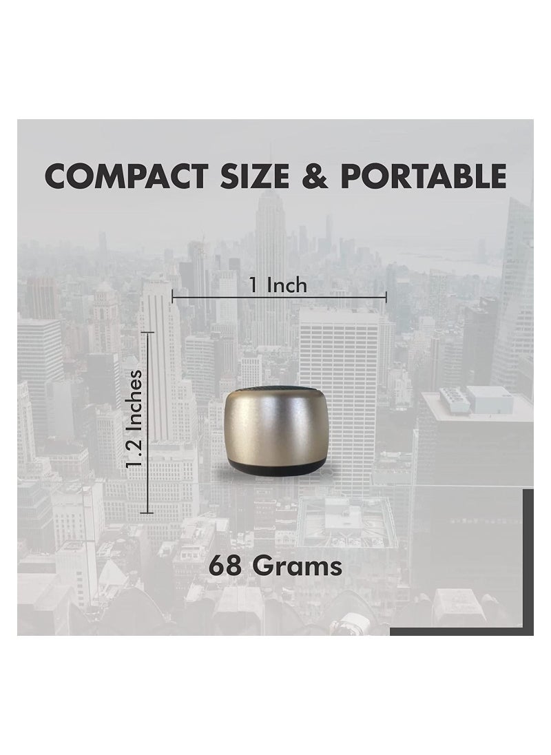 Best Mini Portable Bluetooth Speaker I Smallest Bluetooth Speaker with HD Sound & Bass I Wireless Bluetooth Speakers for Phone/PC/Tablet I Photo Selfie