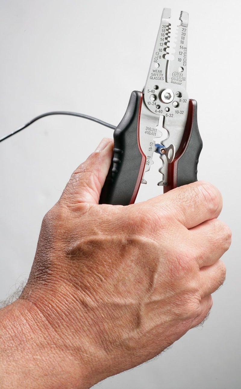 Gardner Bender GST-70M Wire Stripper and Crimper with Voltage Detection - Image 3