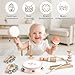 Vanplay Musical Toys for 2 3 Year Old Girl Birthday Gifts Wooden Montessori Toys for 2 Year Old 8 in 1 Musical Instruments for Toddlers with DrumHand BellsFluteMaracas Preschool Toys for Baby 18 Months - Image 4