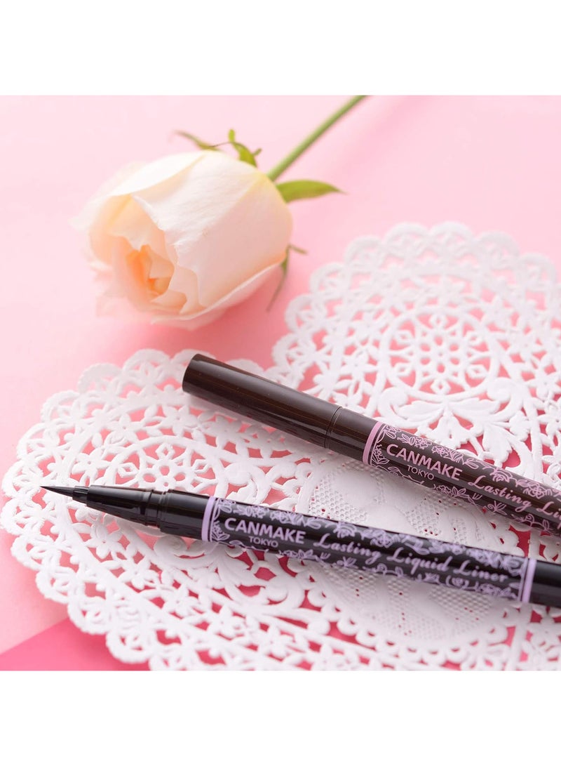CANMAKE Lasting Liquid Liner 01 Black - Image 2
