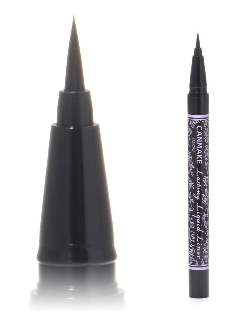 CANMAKE Lasting Liquid Liner 01 Black - Image 3