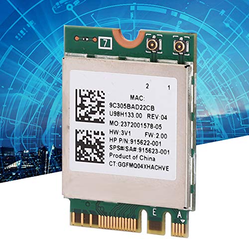 ASHATA WLAN Card Card,Network Card RTL8822BE Band 2.4G/5G M.2 Interface Support for Bluetooth 4.2,Support for 7, for 8 and for 10 System - Image 5