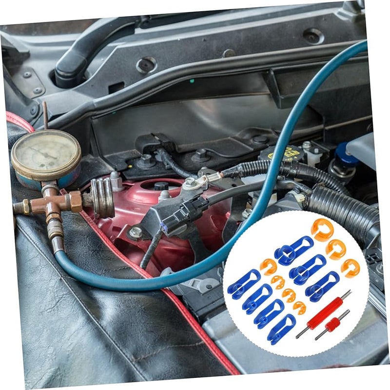 4 قطع مجموعة أدوات فصل خطوط خراطيم تدفئة السيارات، إزالة سريعة وتثبيت - Image 3