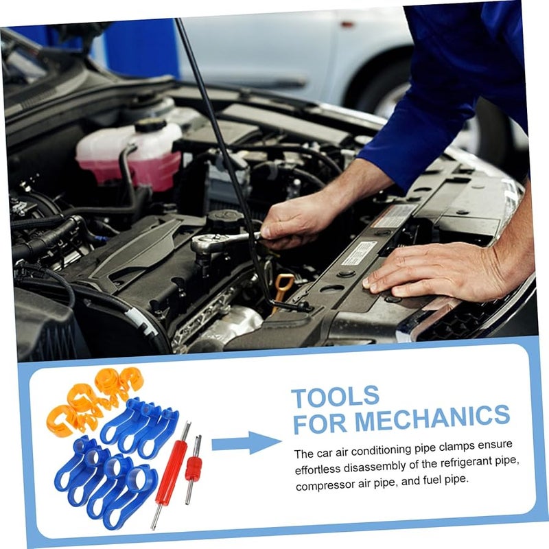 4 قطع مجموعة أدوات فصل خطوط خراطيم تدفئة السيارات، إزالة سريعة وتثبيت - Image 4