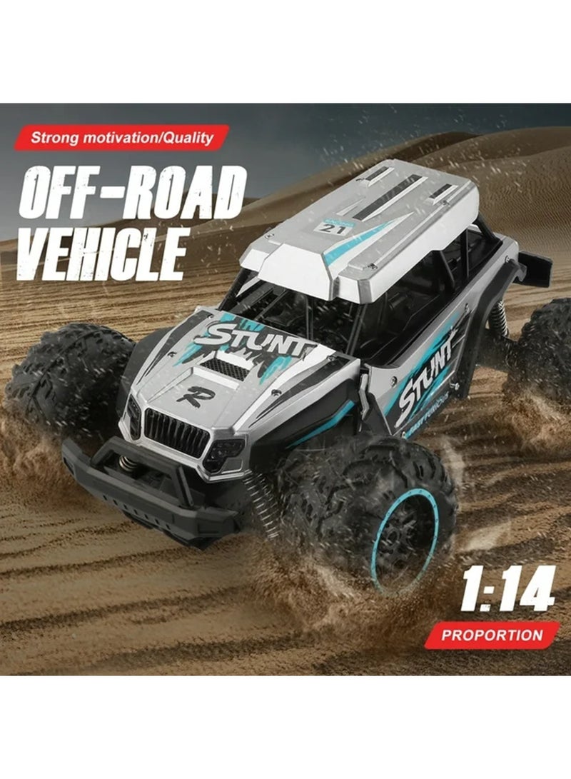 LB 1:14 Scale 2WD Remote Control Monster Truck – High Speed Drift RC Car with 2.4GHz Controller, Off-Road Stunt Vehicle - Image 2