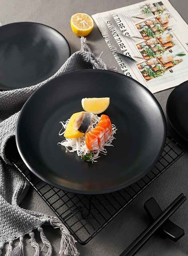 MBBITL Melamine Plates Set 6 Pack 8" Dessert Salad Plates Snacks Appetizer Plates for Restaurant Picnic Camping - Image 4