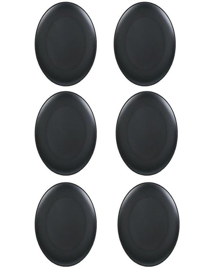 MBBITL Melamine Plates Set 6 Pack 8" Dessert Salad Plates Snacks Appetizer Plates for Restaurant Picnic Camping - Image 1