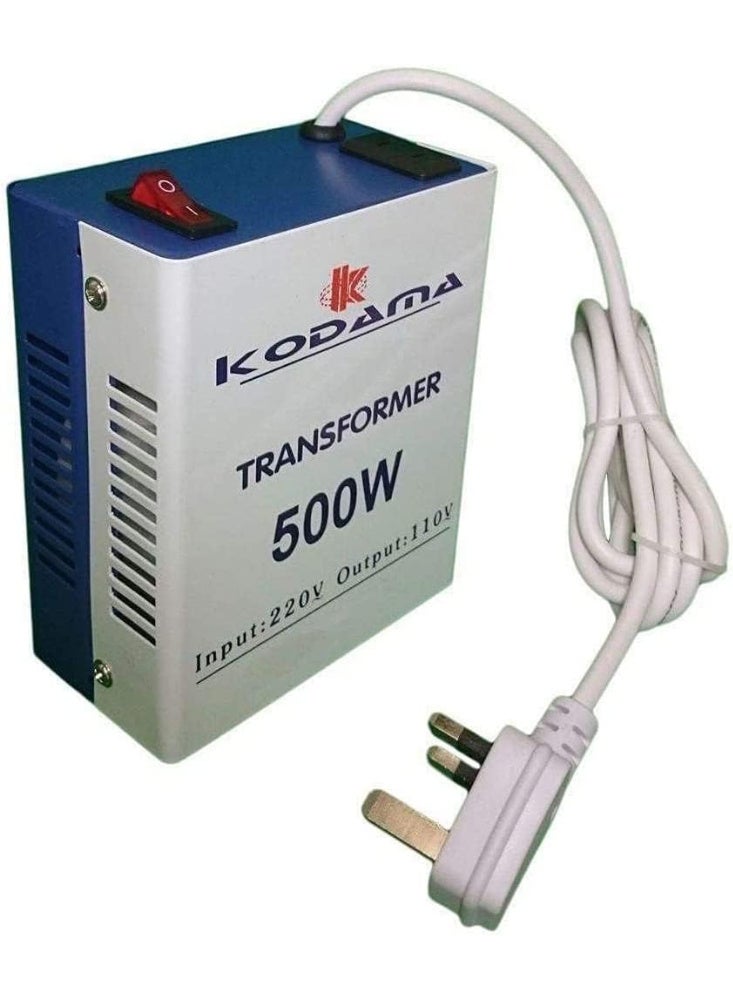 محول KODAMA 500 واط 220 فولت إلى 110 فولت للثلاجة، غسالة، ماكينة أرجوحة والمزيد - Image 4