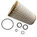 znakeauto Oil Filter Fits for Be nz C230 C240 CL500 CL550 CLK320 CLK350 CLS500 CLS550 E280 E300 G500 G550 GL450 GLK350 ML320 R350 S350 SL500 SLK280 Metal Free Replace Mann Engine Filter hu7185x - Image 2
