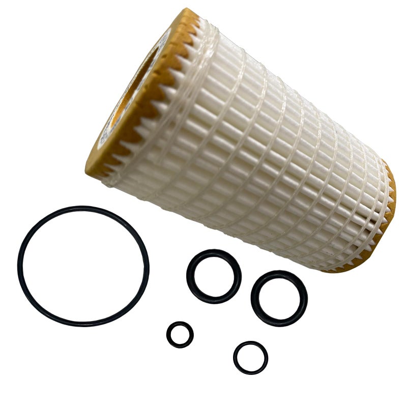 znakeauto Oil Filter Fits for Be nz C230 C240 CL500 CL550 CLK320 CLK350 CLS500 CLS550 E280 E300 G500 G550 GL450 GLK350 ML320 R350 S350 SL500 SLK280 Metal Free Replace Mann Engine Filter hu7185x - Image 3