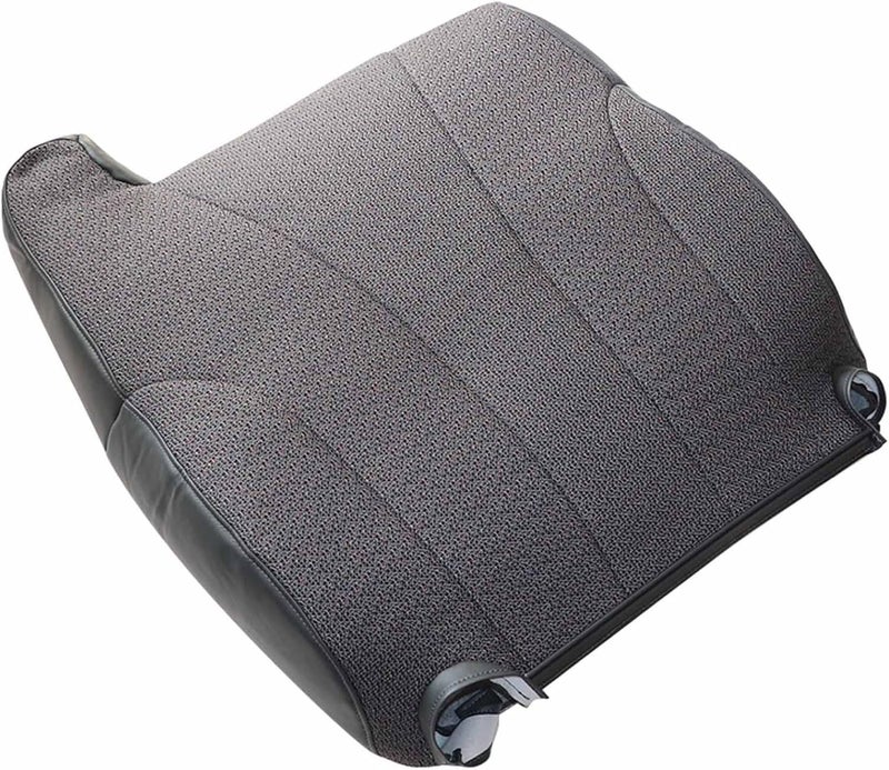 Gulf market trial optimized design FZJDSD Dark Gray Passenger Side Top Lean Back Cloth Seat Cover Compatible with Chevy Silverado 1999 2000 2001 2002 Upgraded quality - Image 4