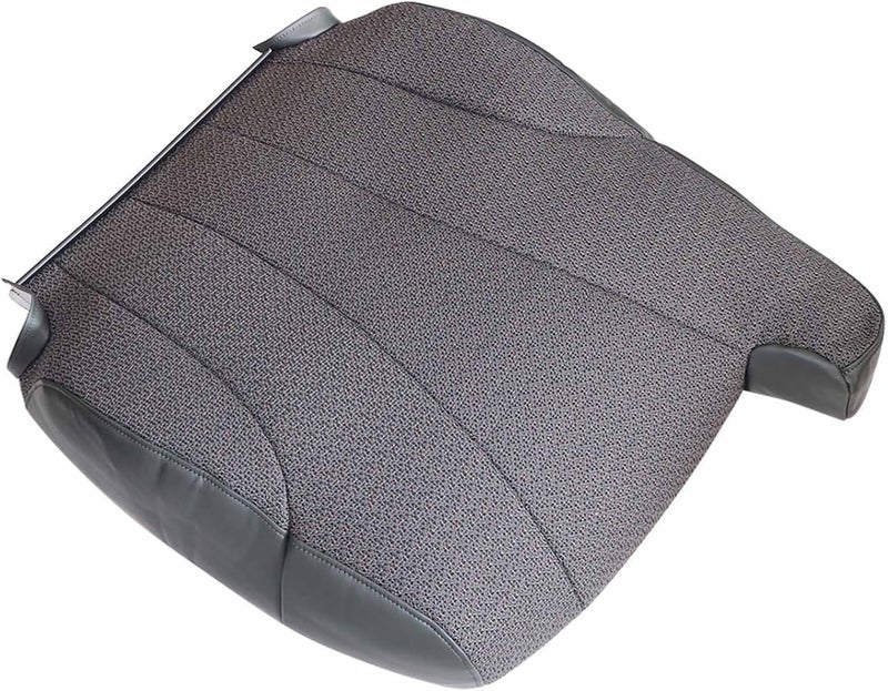 Gulf market trial optimized design FZJDSD Dark Gray Passenger Side Top Lean Back Cloth Seat Cover Compatible with Chevy Silverado 1999 2000 2001 2002 Upgraded quality - Image 5