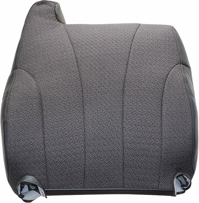 Gulf market trial optimized design FZJDSD Dark Gray Passenger Side Top Lean Back Cloth Seat Cover Compatible with Chevy Silverado 1999 2000 2001 2002 Upgraded quality - Image 1